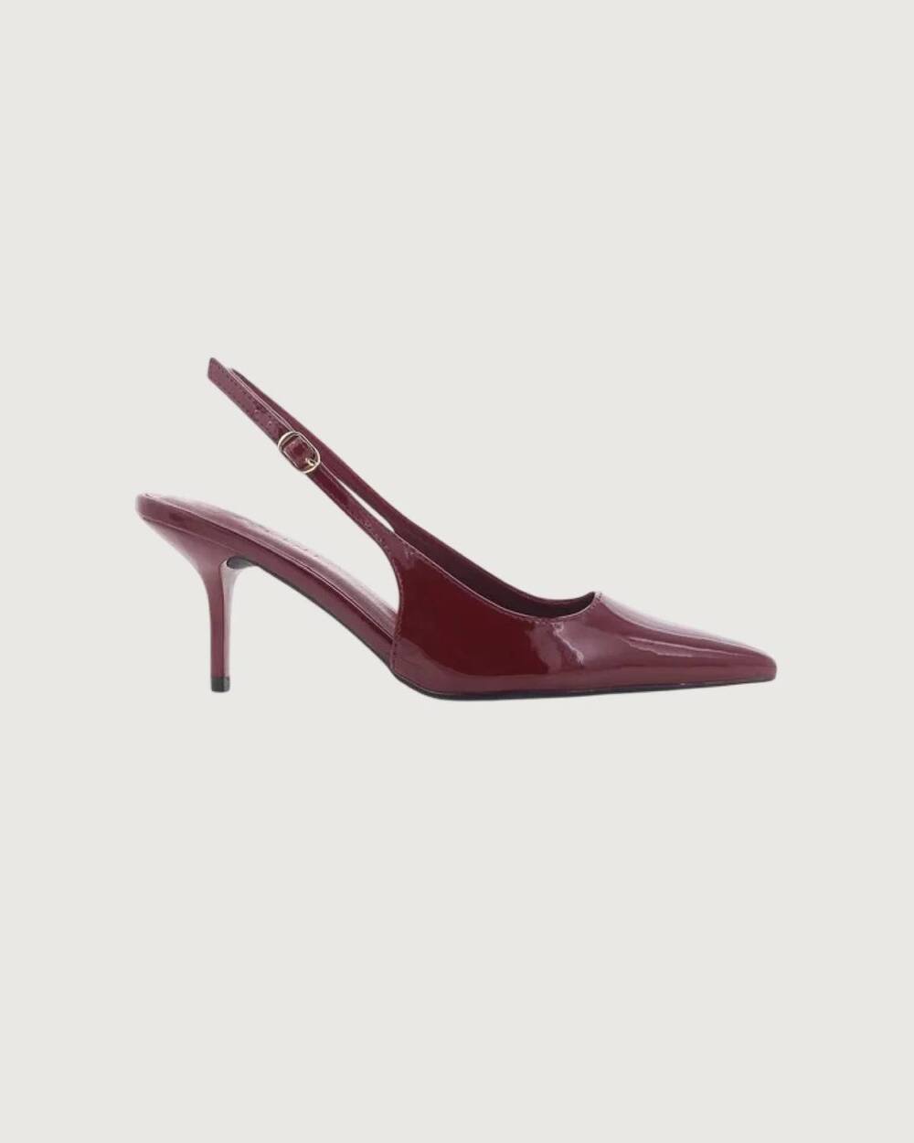NEW BILLINI women's lyle slingback heel in deep rouge